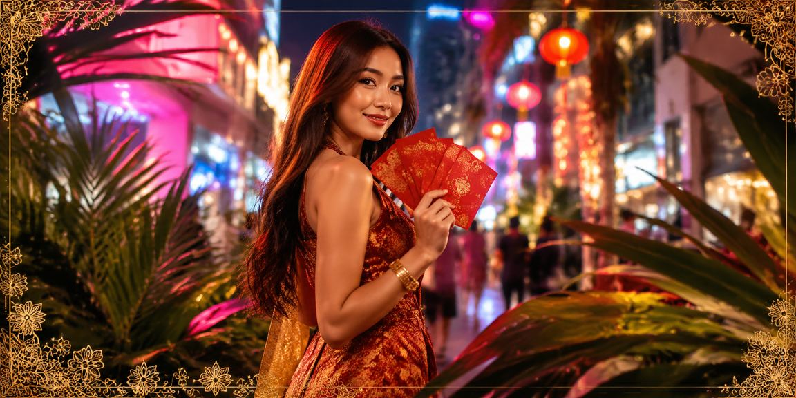 Sampul merah bonus eksklusif rm40 bergaya batik Kuala Lumpur untuk pemain kasino